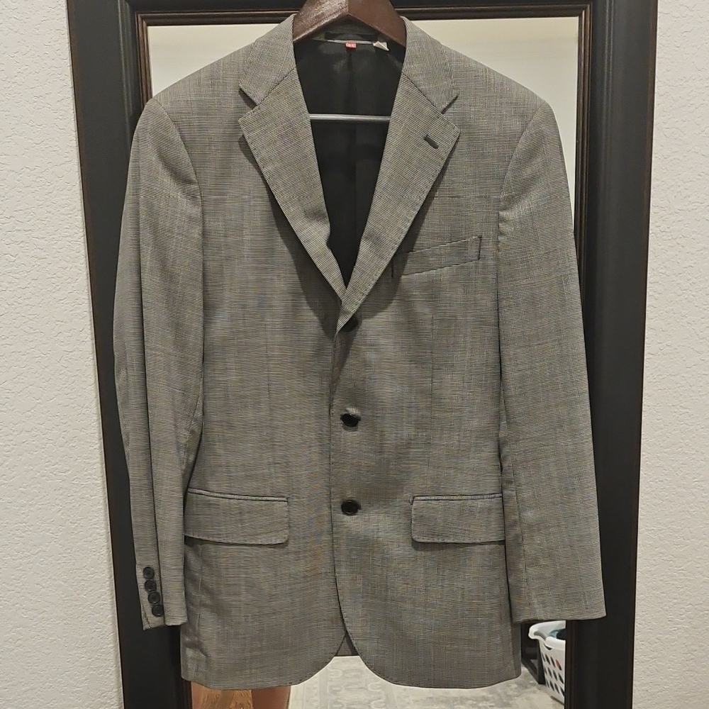 Men's Houndstooth Blazer